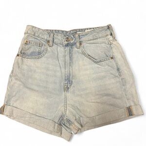 Light Blue Denim Shorts